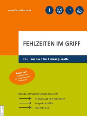 cover image of Fehlzeiten im Griff